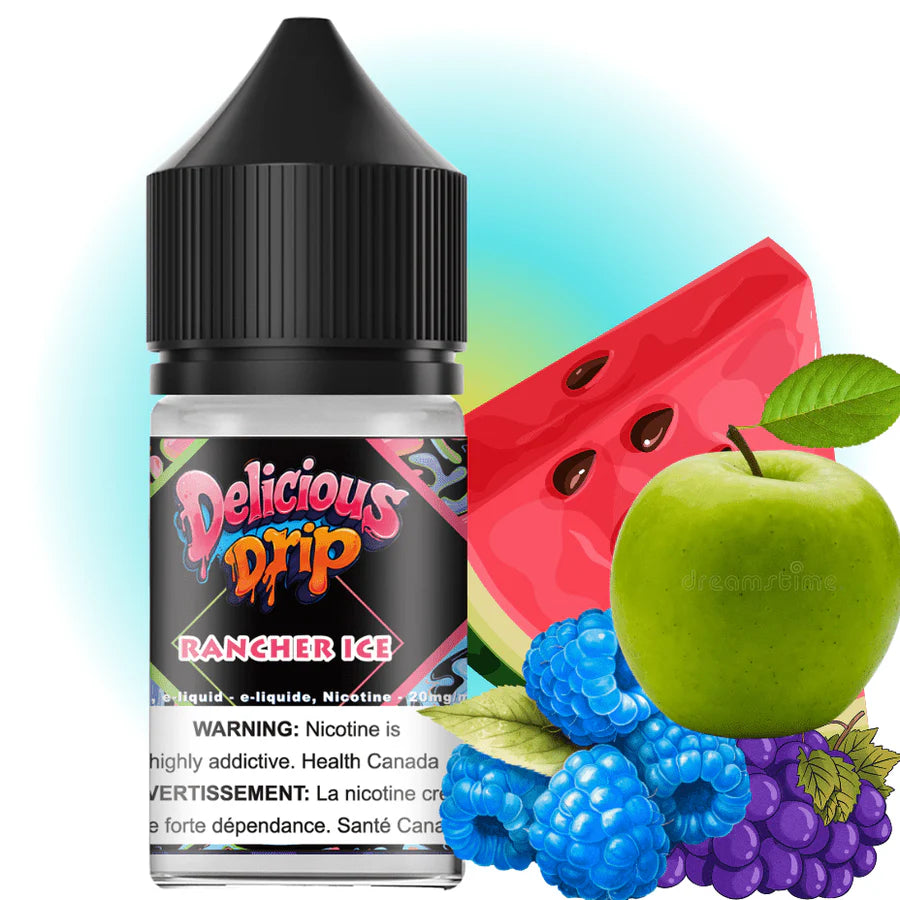 Delicious Drip Rancher Ice E-Liquid - Premium Vape Juice | Canadian E-Liquids