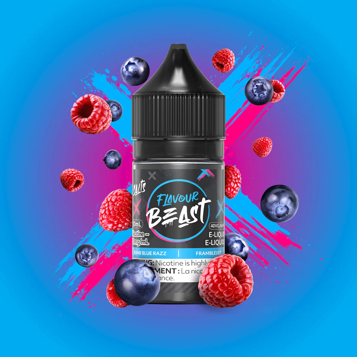 Bomb Blue Razz E-Liquid