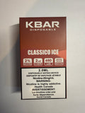 Kbar Disposable – Classico Ice 20mg / 2mL