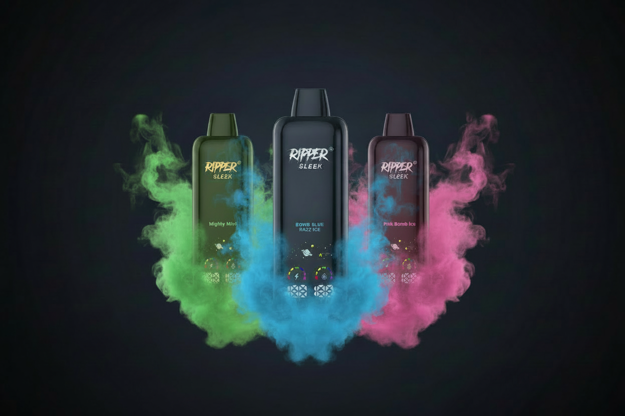 Ripper Sleek Hero Banner with Flavour Names